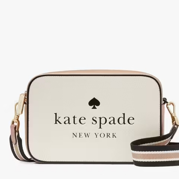 🔹️Kate Spade🔹️ Oh Snap Colorblock Mini Camera Bag, Toasted Hazelnut ✨️ - Picture 1 of 7